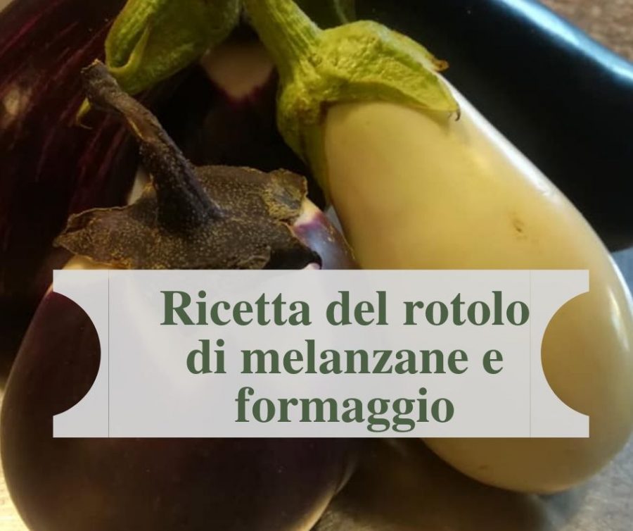 Ricetta del rotolo di melanzane e formaggio